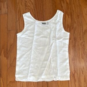 Kiko White Tank Top